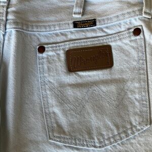 Wrangler Sky Blue Denim Pants 33/34